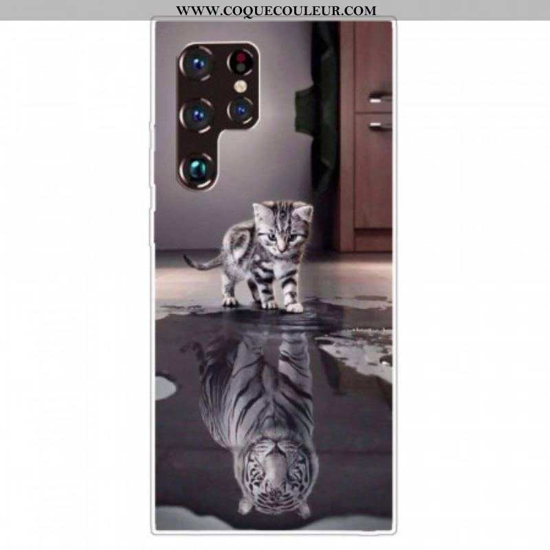 Coque Samsung Galaxy S22 Ultra 5G Ernest le Tigre