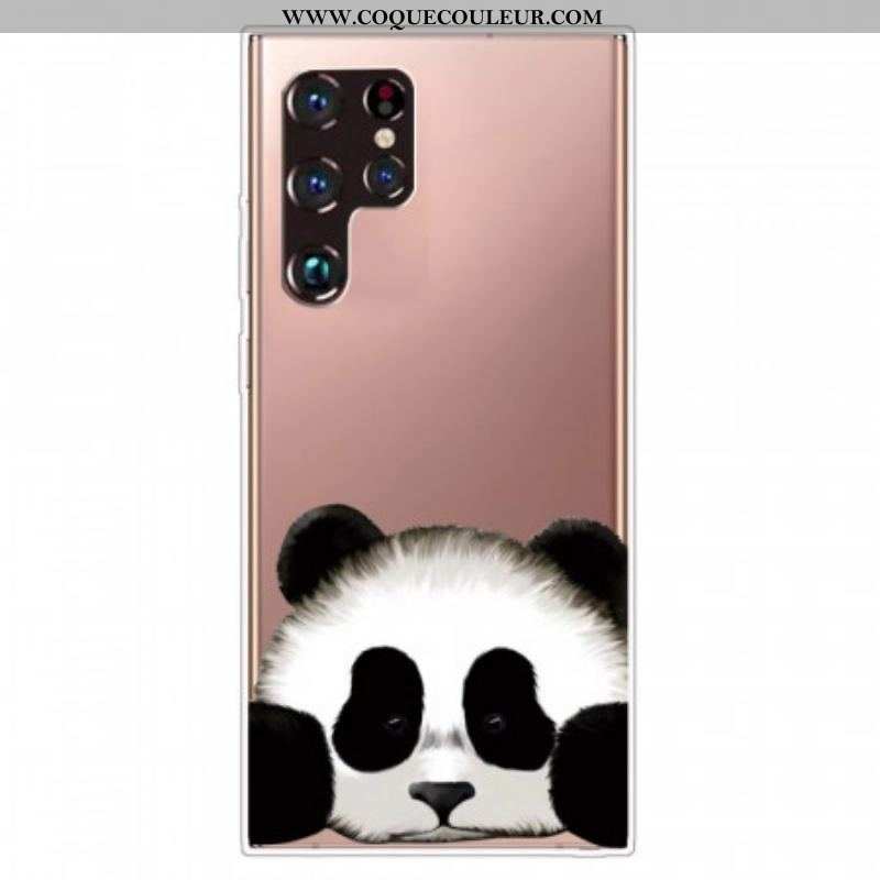 Coque Samsung Galaxy S22 Ultra 5G Transparente Panda