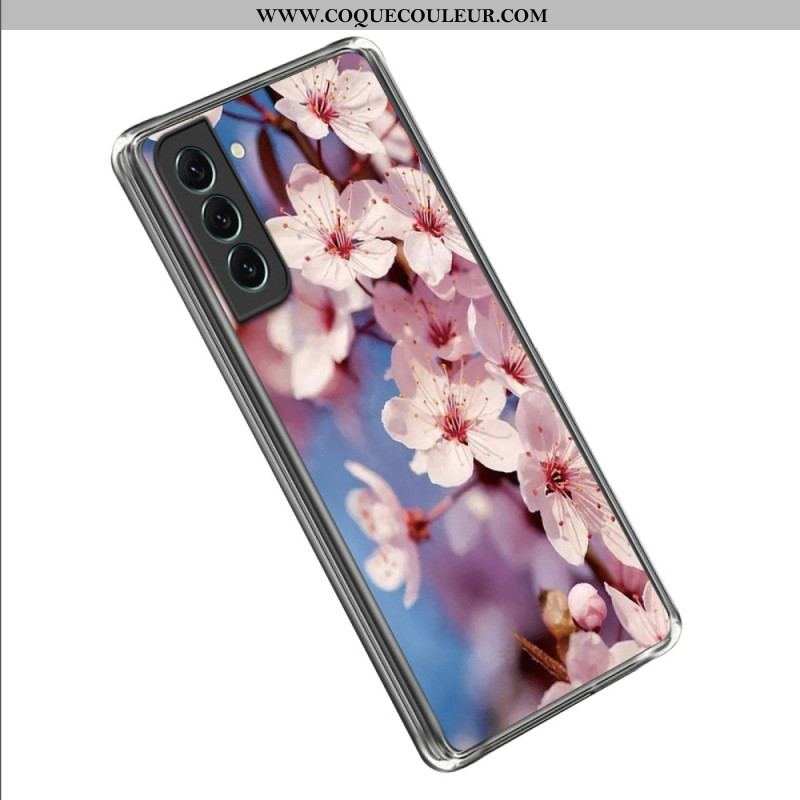 Coque Samsung Galaxy S23 5G Silicone Florale