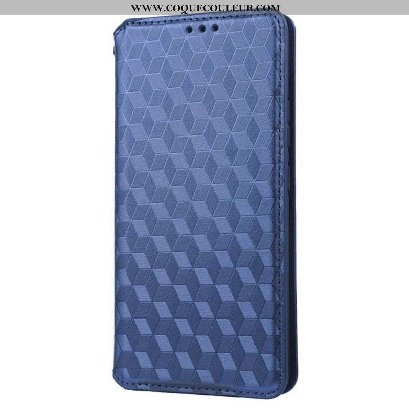 Flip Cover Samsung Galaxy S23 5G Motif 3D