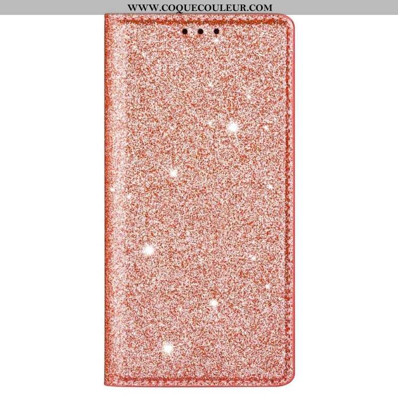 Flip Cover Samsung Galaxy S23 5G Style Paillettes