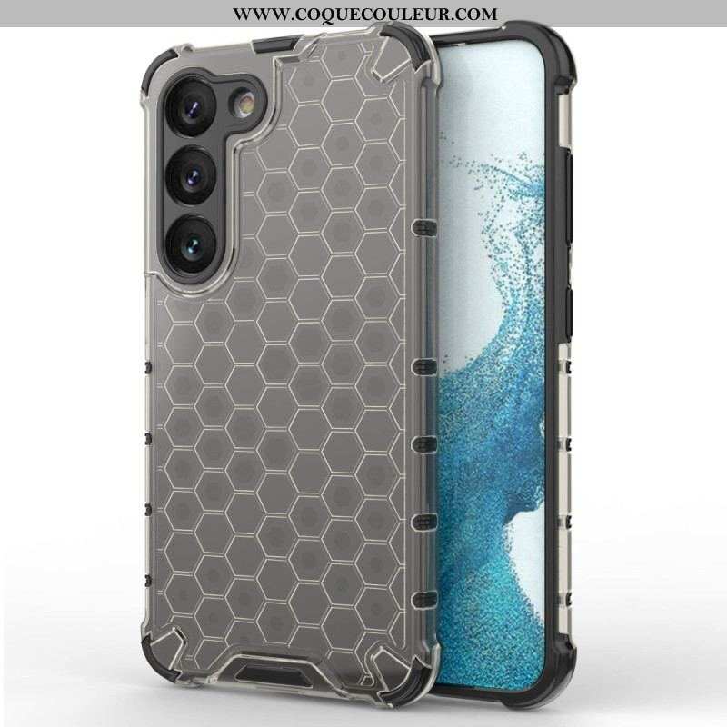 Coque Samsung Galaxy S23 5G Style Nid d'Abeille