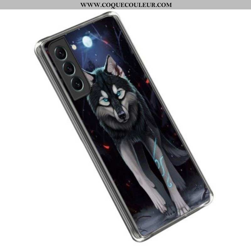 Coque Samsung Galaxy S23 5G Loup Graphique