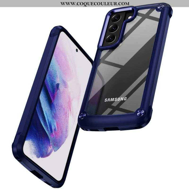 Coque Samsung Galaxy S23 5G Hybride avec Alliage Aluminium