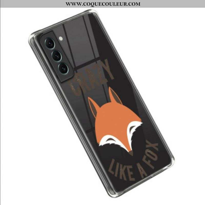 Coque Samsung Galaxy S23 5G Transparent Crazy Like a Fox