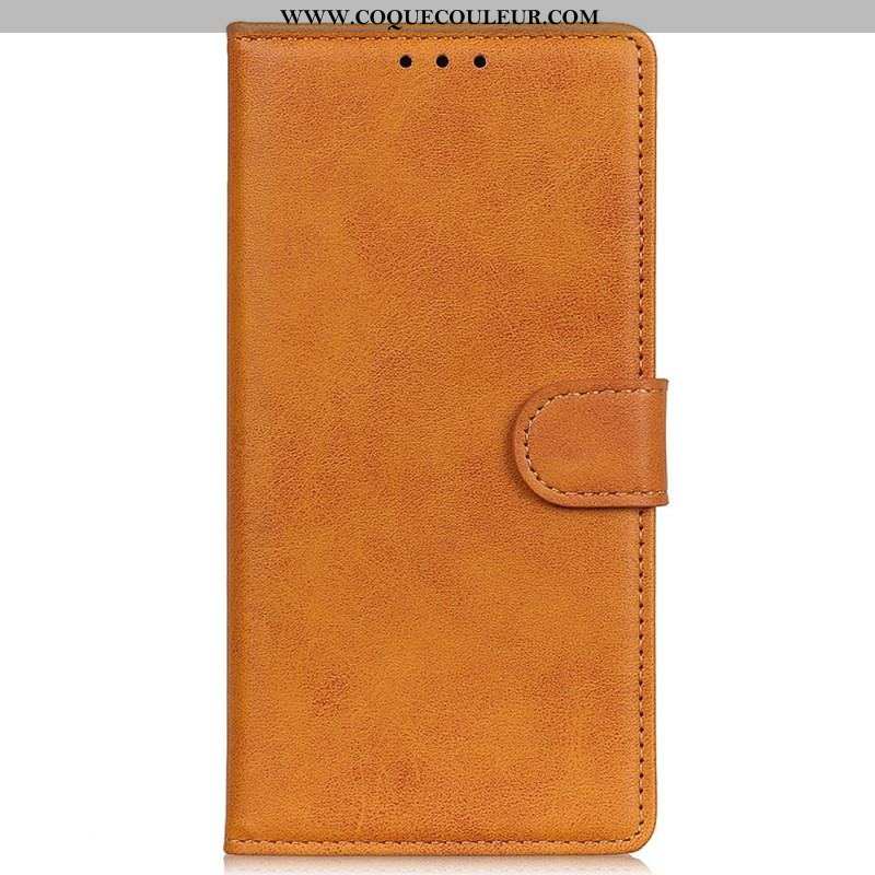 Housse Samsung Galaxy S23 5G Simili Cuir Mat