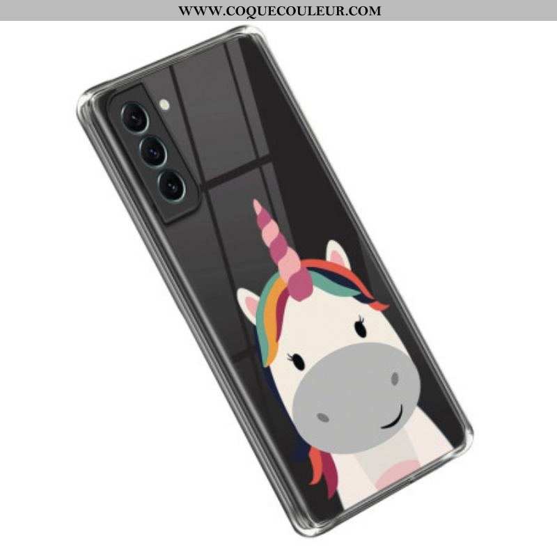 Coque Samsung Galaxy S23 5G Transparente Licorne