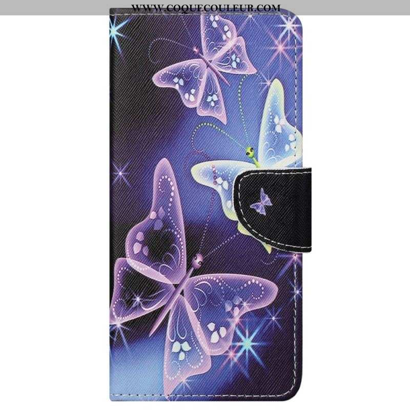 Housse Samsung Galaxy S23 5G Sublimes Papillons