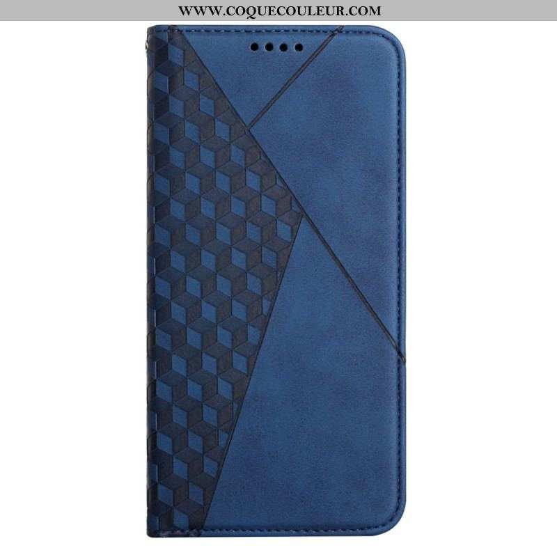 Flip Cover Samsung Galaxy S23 5G Style Cuir Motif 3D