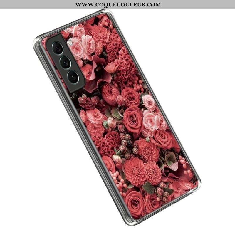 Coque Samsung Galaxy S23 5G Déclinaison Florale