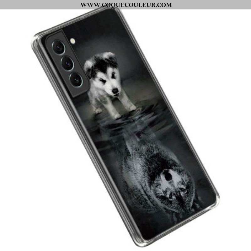 Coque Samsung Galaxy S23 5G Rêve de Chiot