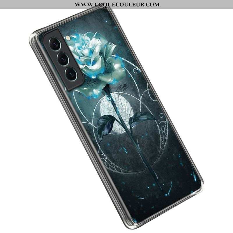 Coque Samsung Galaxy S23 Plus 5G Flexible Fleurs