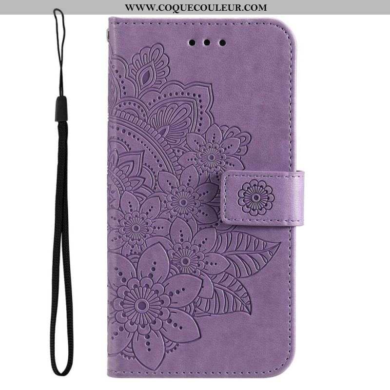 Housse Samsung Galaxy S23 Plus 5G Mandala à Lanière