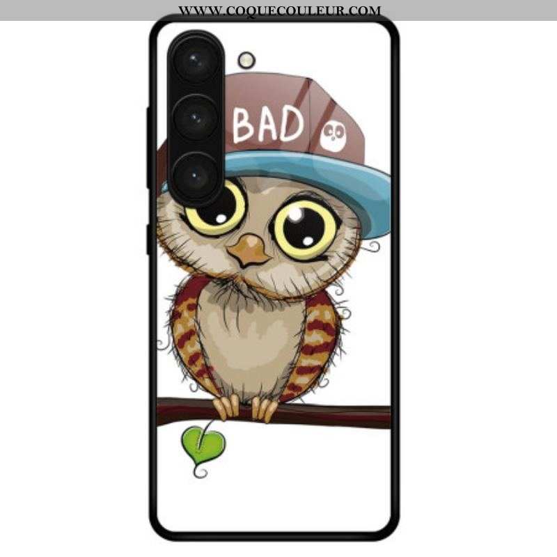 Coque Samsung Galaxy S23 Plus 5G Verre Trempé Bad Hibou