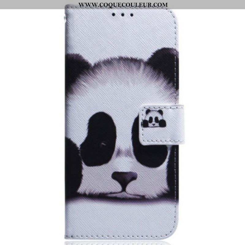 Housse Samsung Galaxy S23 Plus 5G Mon Panda à Lanière