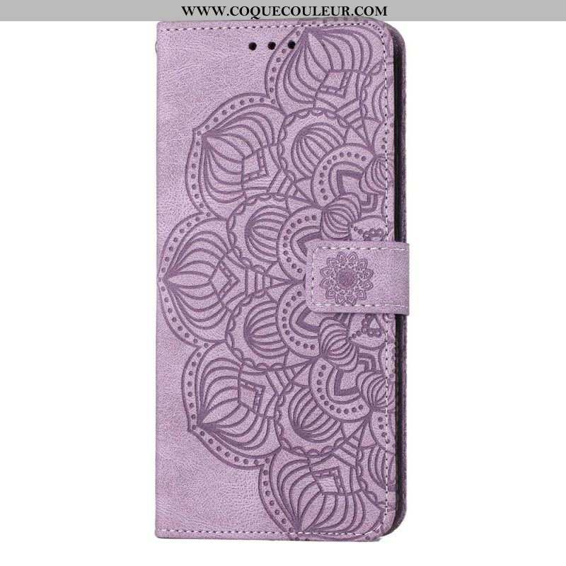 Housse Samsung Galaxy S23 Plus 5G Mandala à Lanière