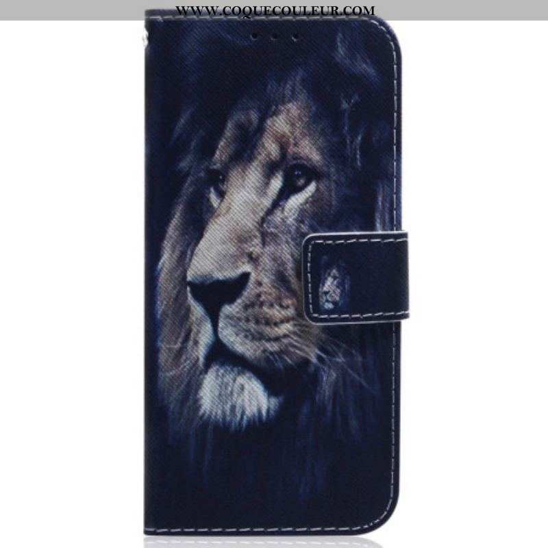 Housse Samsung Galaxy S23 Plus 5G Dreaming Lion