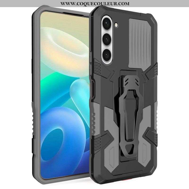 Coque Samsung Galaxy S23 Plus 5G Robot avec Pince Ceinture