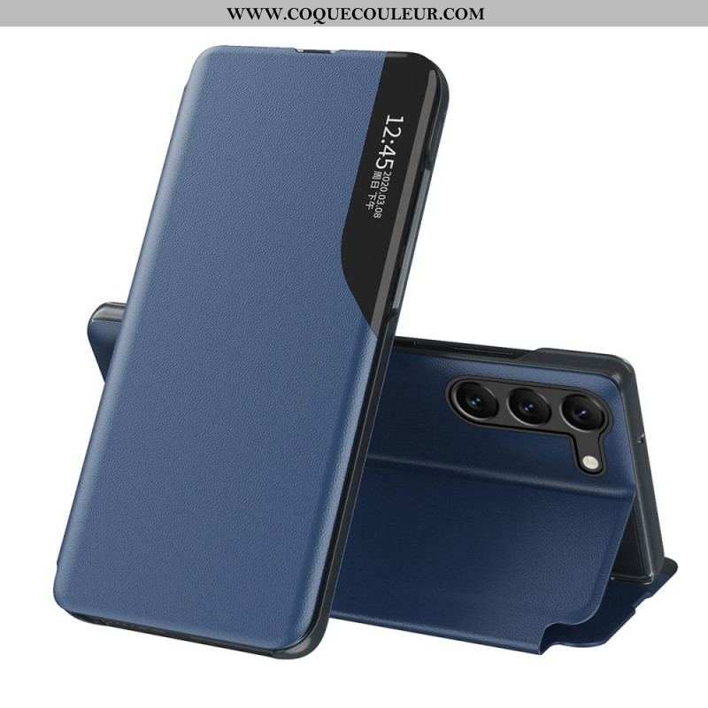 View Cover Samsung Galaxy S23 Plus 5G Simili Cuir