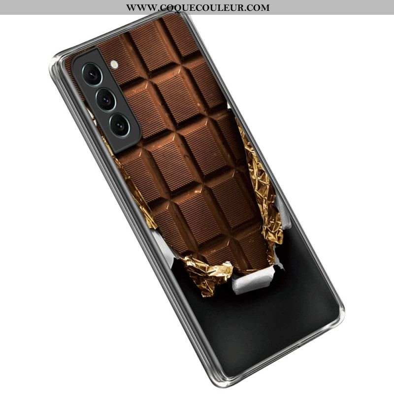 Coque Samsung Galaxy S23 Plus 5G Flexible Chocolat