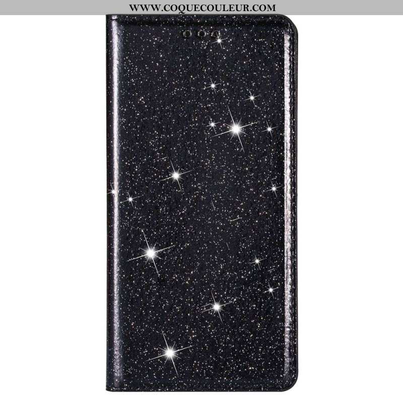 Flip Cover Samsung Galaxy S23 Plus 5G Style Paillettes