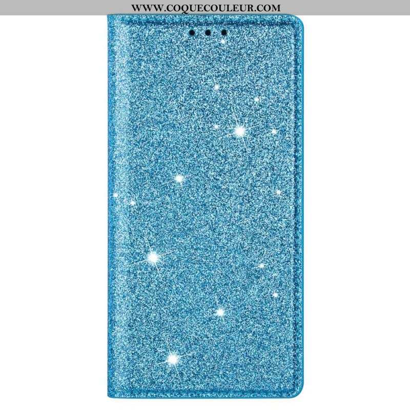 Flip Cover Samsung Galaxy S23 Plus 5G Style Paillettes