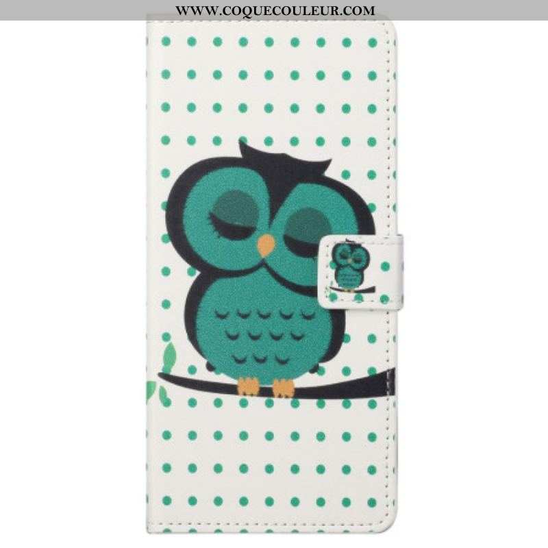 Housse Samsung Galaxy S23 Plus 5G Hibou Endormi