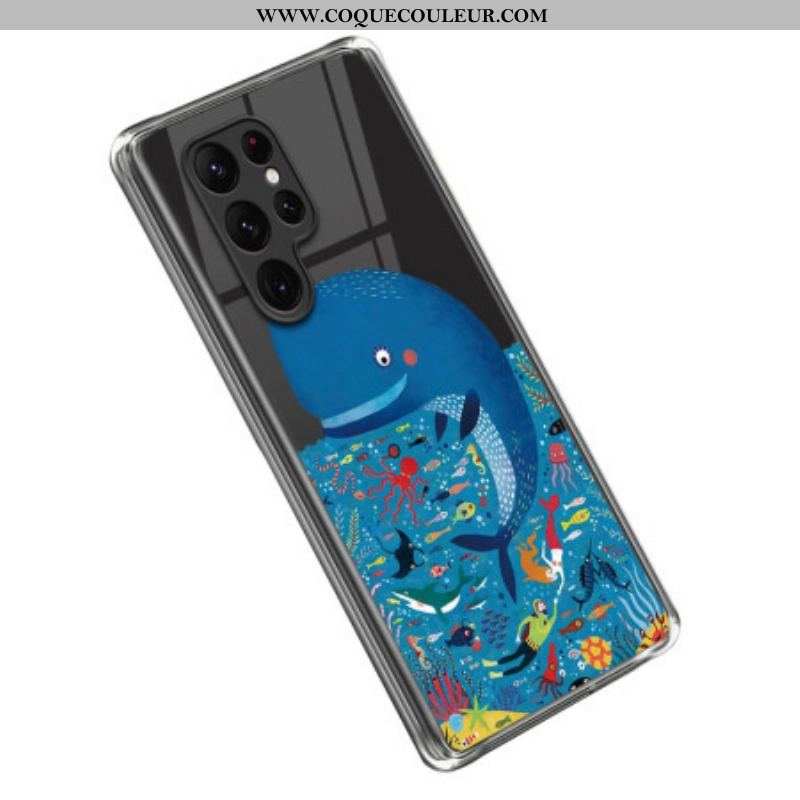 Coque Samsung Galaxy S23 Ultra 5G Baleine