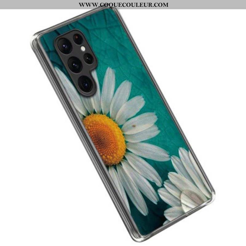 Coque Samsung Galaxy S23 Ultra 5G Marguerites