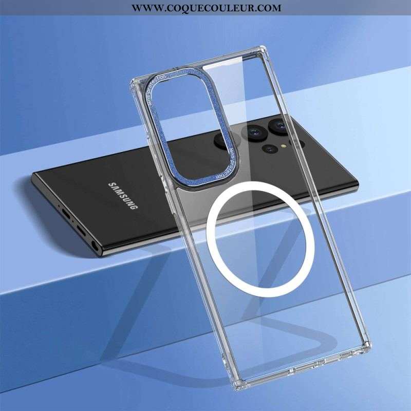 Coque Samsung Galaxy S23 Ultra 5G Transparente Compatible Magsafe