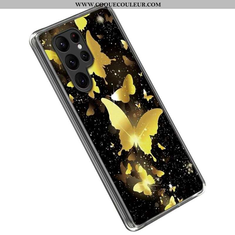 Coque Samsung Galaxy S23 Ultra 5G Vol des Papillons