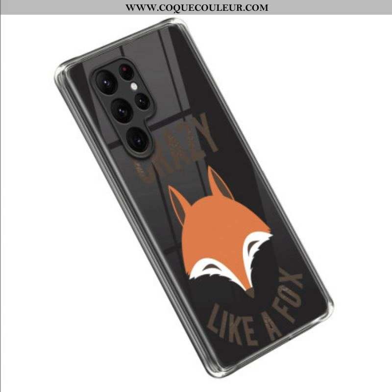 Coque Samsung Galaxy S23 Ultra 5G Crazy Like a Fox