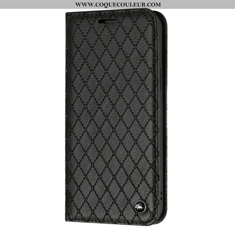 Flip Cover Samsung Galaxy S23 Ultra 5G Losanges RFID