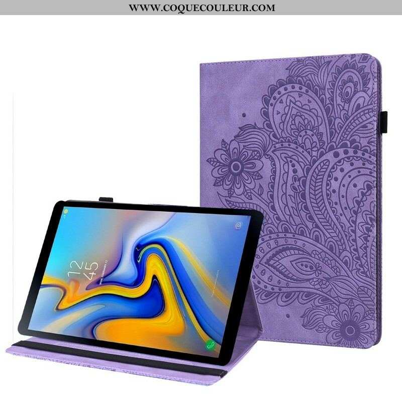 Étui Samsung Galaxy Tab A7 Lite Mandala Floral