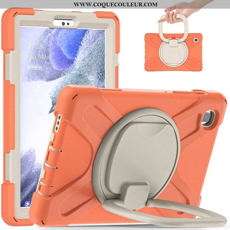 Coque Samsung Galaxy Tab A7 Lite Ultra Résistante Anneau-Support Rotatif