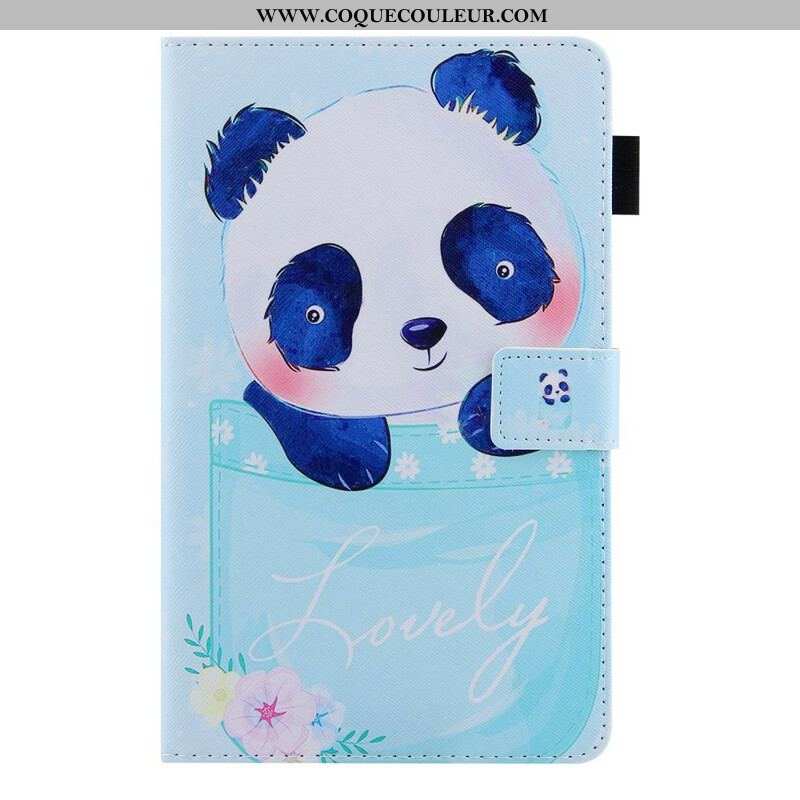 Housse Samsung Galaxy Tab A7 Lite Lovely Panda