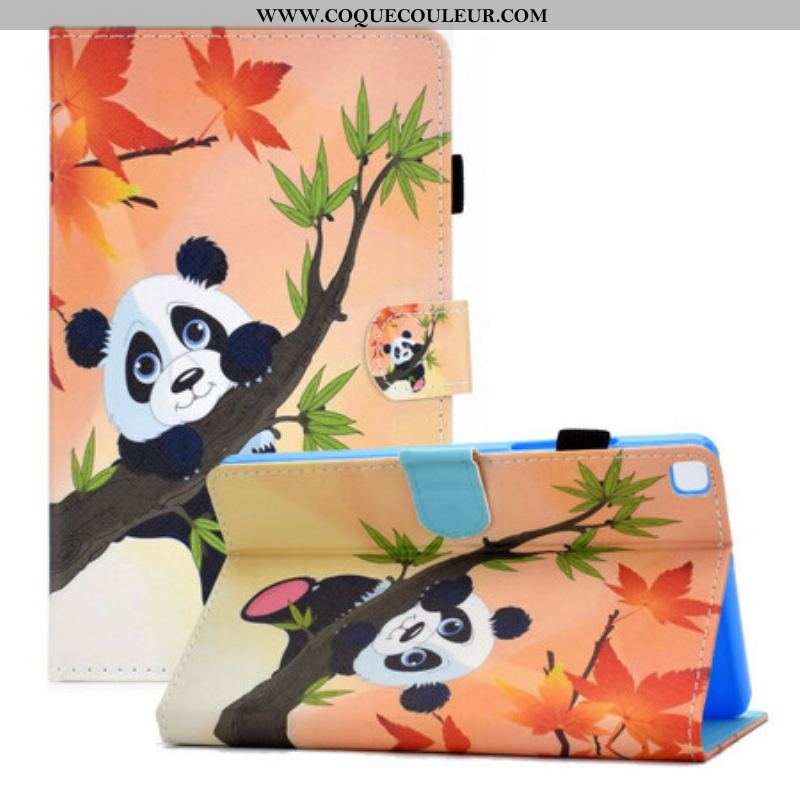 Housse Samsung Galaxy Tab A7 Lite Mignon Panda