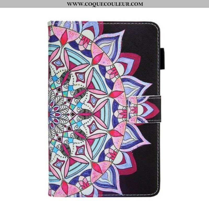 Housse Samsung Galaxy Tab A7 Lite Mandala Graphique