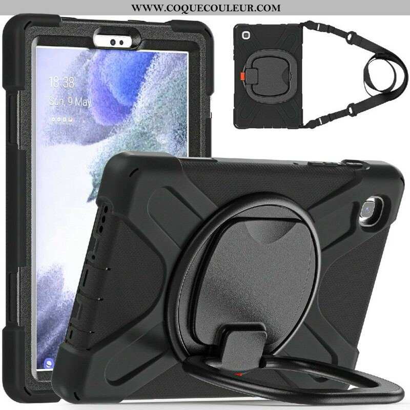 Coque Samsung Galaxy Tab A7 Lite Multi-Fonctionnelle avec Bandoulière