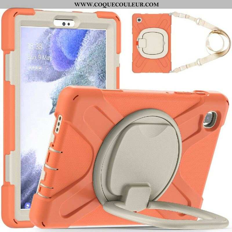 Coque Samsung Galaxy Tab A7 Lite Multi-Fonctionnelle avec Bandoulière