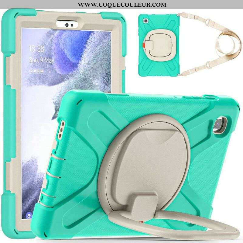 Coque Samsung Galaxy Tab A7 Lite Multi-Fonctionnelle avec Bandoulière