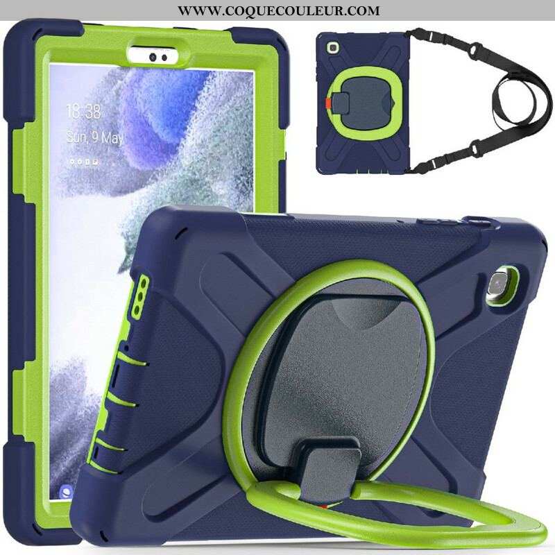 Coque Samsung Galaxy Tab A7 Lite Multi-Fonctionnelle avec Bandoulière