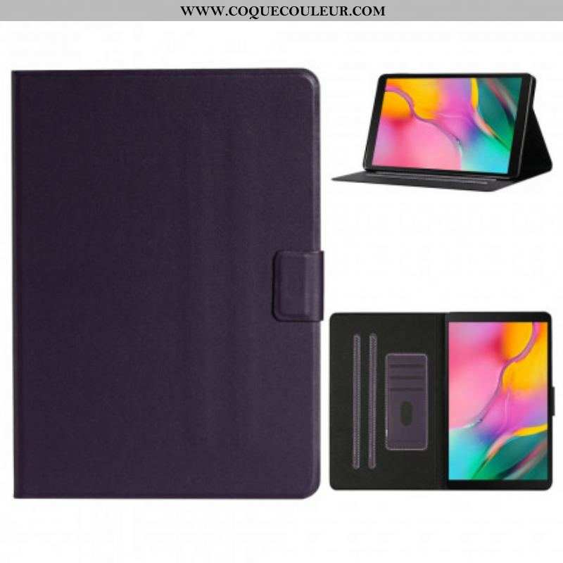 Housse Samsung Galaxy Tab A7 (2020) Simili Cuir Classique