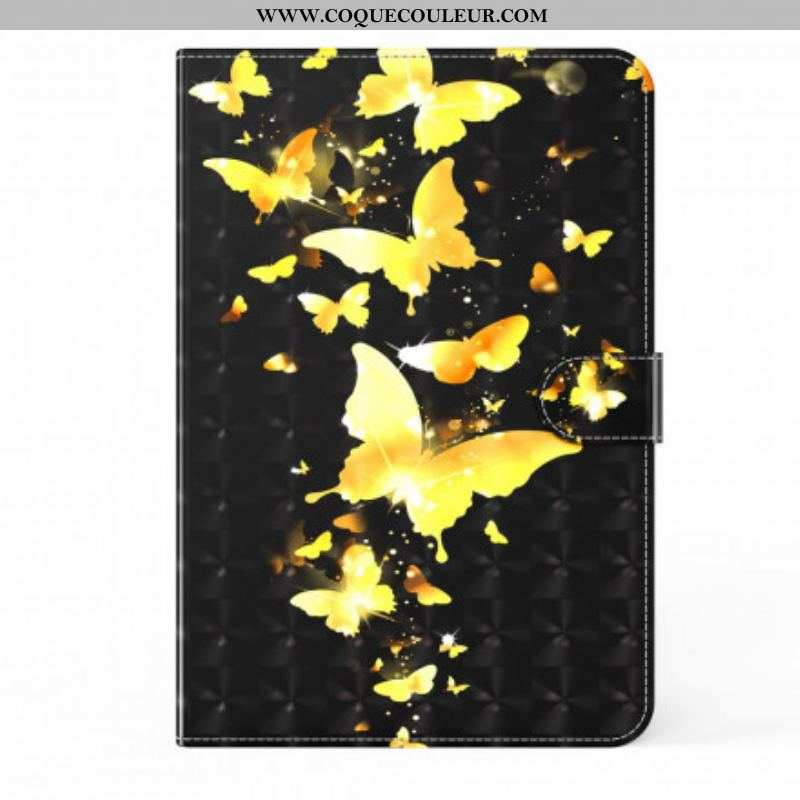 Housse Samsung Galaxy Tab A7 (2020) Papillons Spot Light