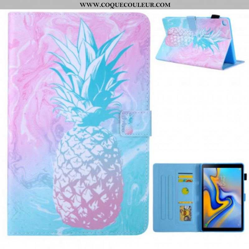 Housse Samsung Galaxy Tab A7 (2020) Design Ananas