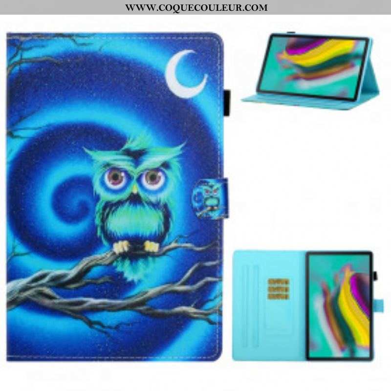 Housse Samsung Galaxy Tab A7 (2020) Drôle de Hibou