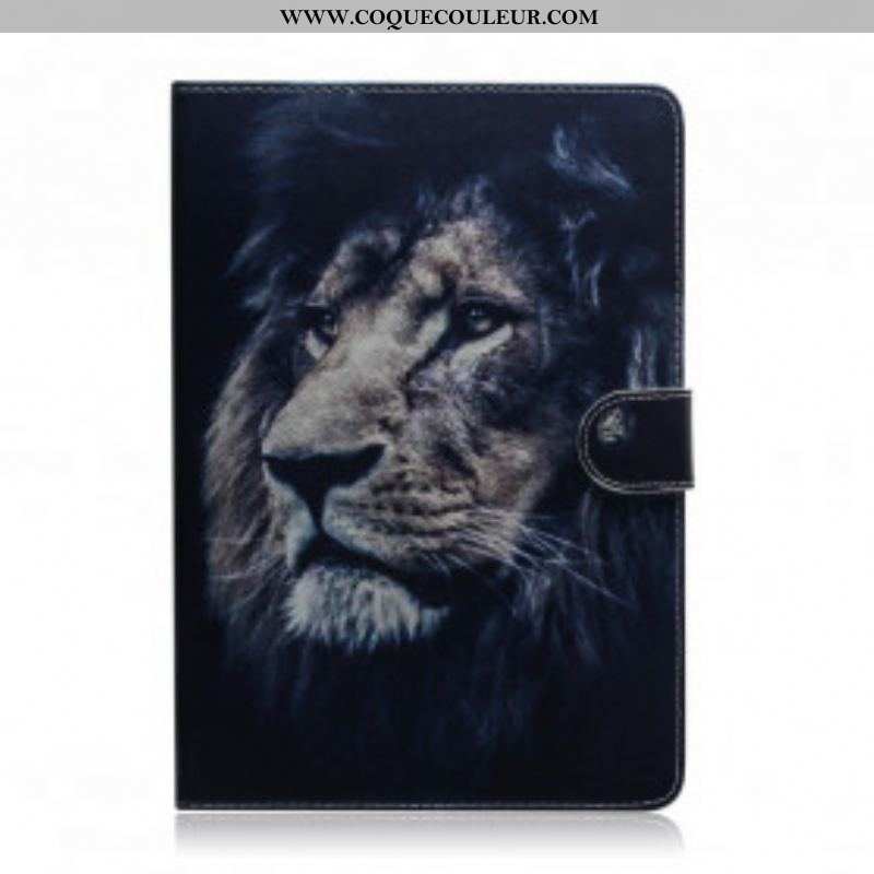 Housse Samsung Galaxy Tab A7 (2020) Tête de Lion