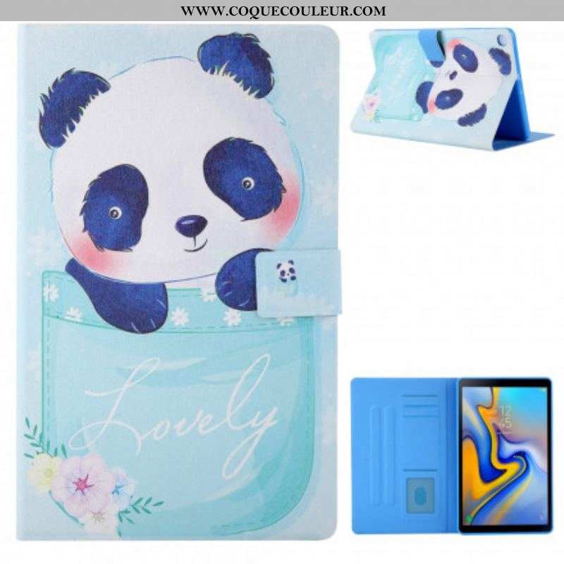 Housse Samsung Galaxy Tab A7 (2020) Lovely Panda