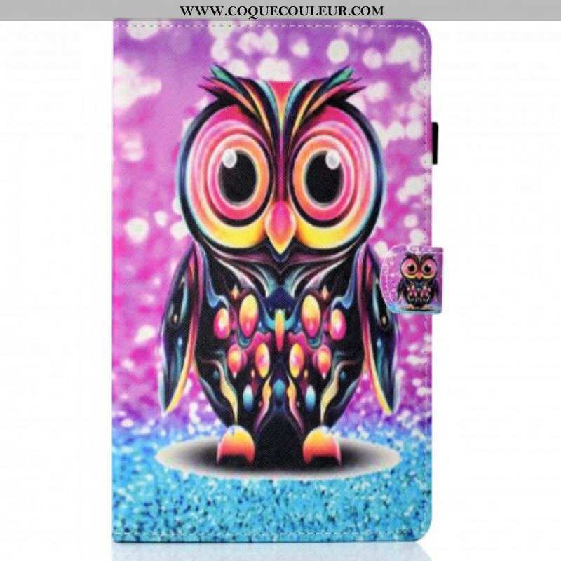 Housse Samsung Galaxy Tab A7 (2020) Hibou Éclaté