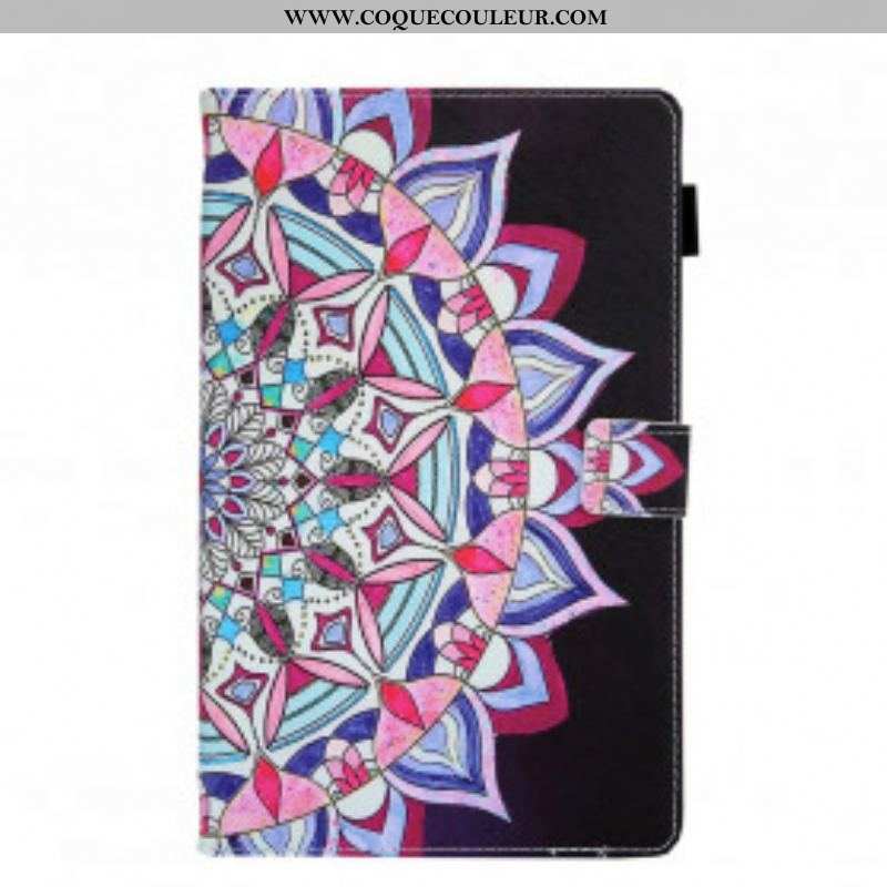 Housse Samsung Galaxy Tab A7 (2020) Mandala Graphique